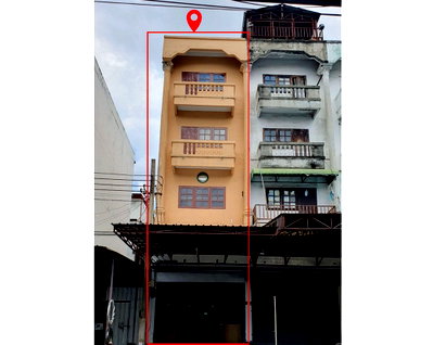 Shophouses for sale Bangkok : Call : 096-995-9516 Commercial building 4.5 story in (Min Buri Market) Soi Sihaburanukit 11 (New renovate)
