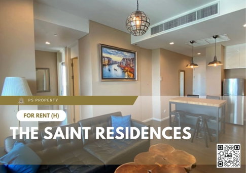 ให้เช่า ✨ The Saint Residences ✨ 2 ห้องนอน เฟอร์นิเจอร์ และ เครื่องใช้ไฟฟ้าครบ ใกล้ BTS ห้าแยกลาดพร้าว