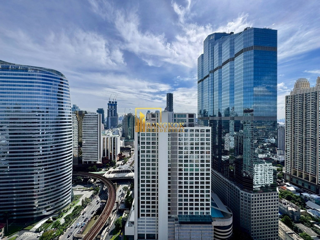 รูป Ascott Sky Villa | Delightful 2 Bed Condo For Rent in Sathorn - BR9260CD - รูปที่ 6/36