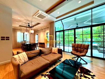 Townhouses for rent J Avenue Thonglor : Prompak Gardens | Luxurious 4 Bedroom Townhouse For Rent - BR8729TH