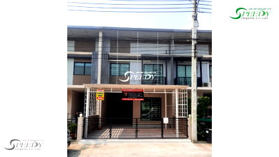 Townhouses for sale : 2-story townhouse, ready to move in, Samut Prakan ✨Free air conditioner and water heater✨ Urgent sale❗ Reduced price❗❗
