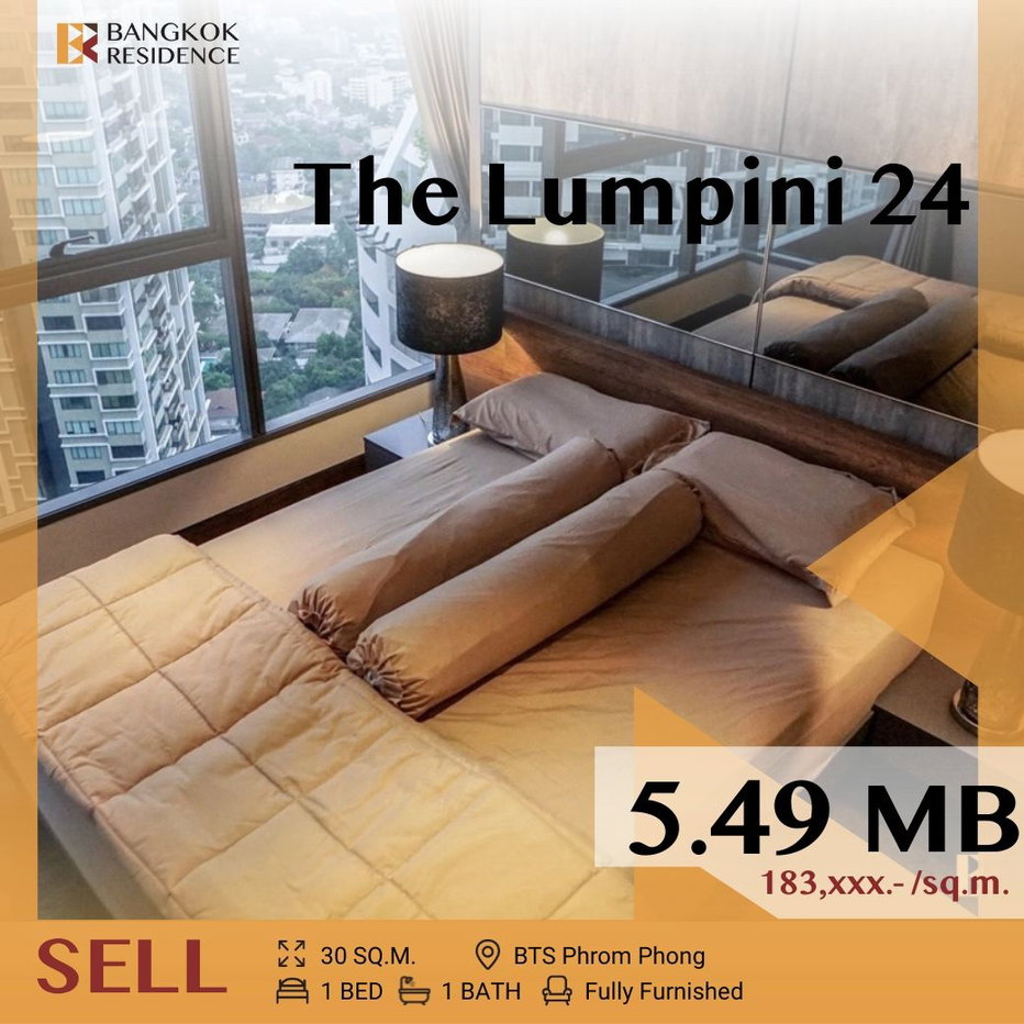 picture ðStylish Unit, The Lumpini 24 near BTS Phrom Phong - 1/5