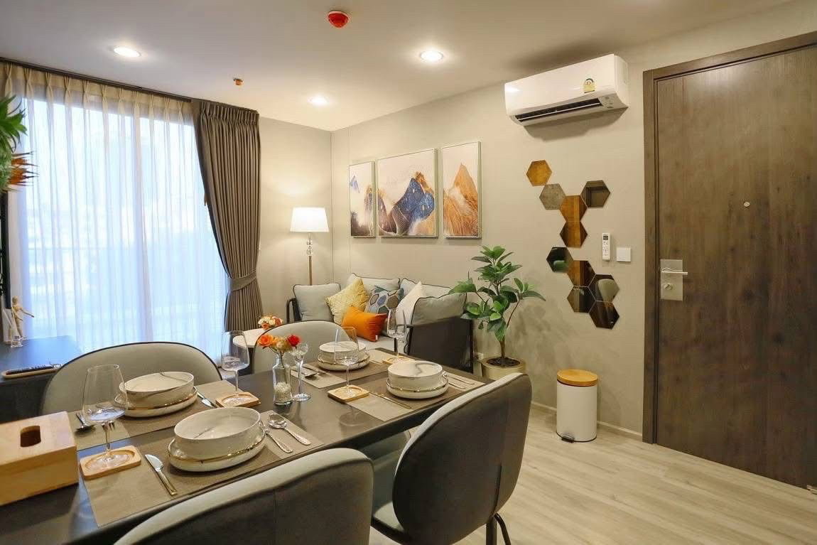 รูป MN3009 ให้เช่าคอนโด เอ็กซ์ที ห้วยขวาง ห้องตกแต่งสวย - รูปที่ 5/7