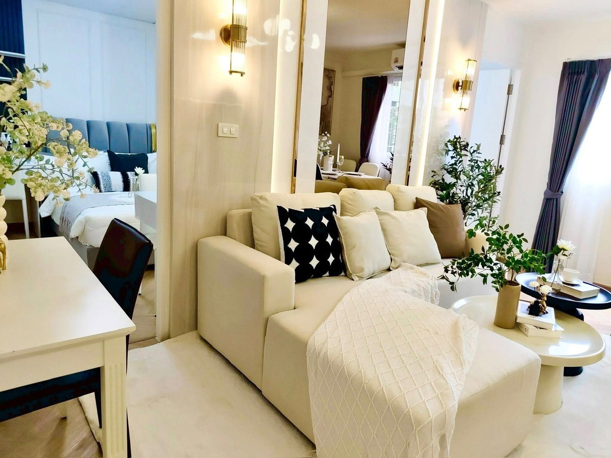 รูป Lumpini Mixx Thepharak - Srinakarin - 2 ห้องนอน/ 2 ห้องน้ำ, ชั้น 3, ระเบียงหันไปทางทิศเหนือ - รูปที่ 2/17