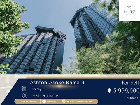 ✨ ห้องนี้คุ้มจริง!! Ashton Asoke–Rama 9 ทำเลดีมาก ใจกลางพระราม 9 ✔