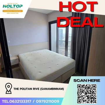 #Z2505💥230968🔥 Condo for rent: The Politan Rive (Sanambinnam)