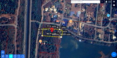 Land for sale Chiang Mai : For Sale: Land in Doi saket – 2 Rai 16 Sq.wa, near Doisaket Police Station, Chiang Mai (ID:266LS)