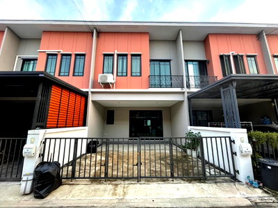 Townhouses for sale Nonthaburi : For Sale with Tenant: 2-Storey Townhome at Chuan Chuen Town – Bang Yai 📐 Land Area: 21.4 sq.wah 🛏️ 4 Bedrooms | 🚿 2 Bathrooms
