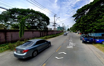 ที่ดิน เขตหลักสี่ : ขายที่ดินเปล่าทำเลดี ติดถนนเมนซอยงามวงศ์วาน 47 ใกล้มหาวิทยาลัยธุรกิจบัณฑิตย์