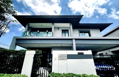 บ้านเดี่ยวให้เช่า : ให้ เช่า บ้านเดี่ยว Bangkok Boulevard ศรีนครินทร์-บางนา หลังริม 53 ตร.ว. ใกล้รถไฟฟ้า