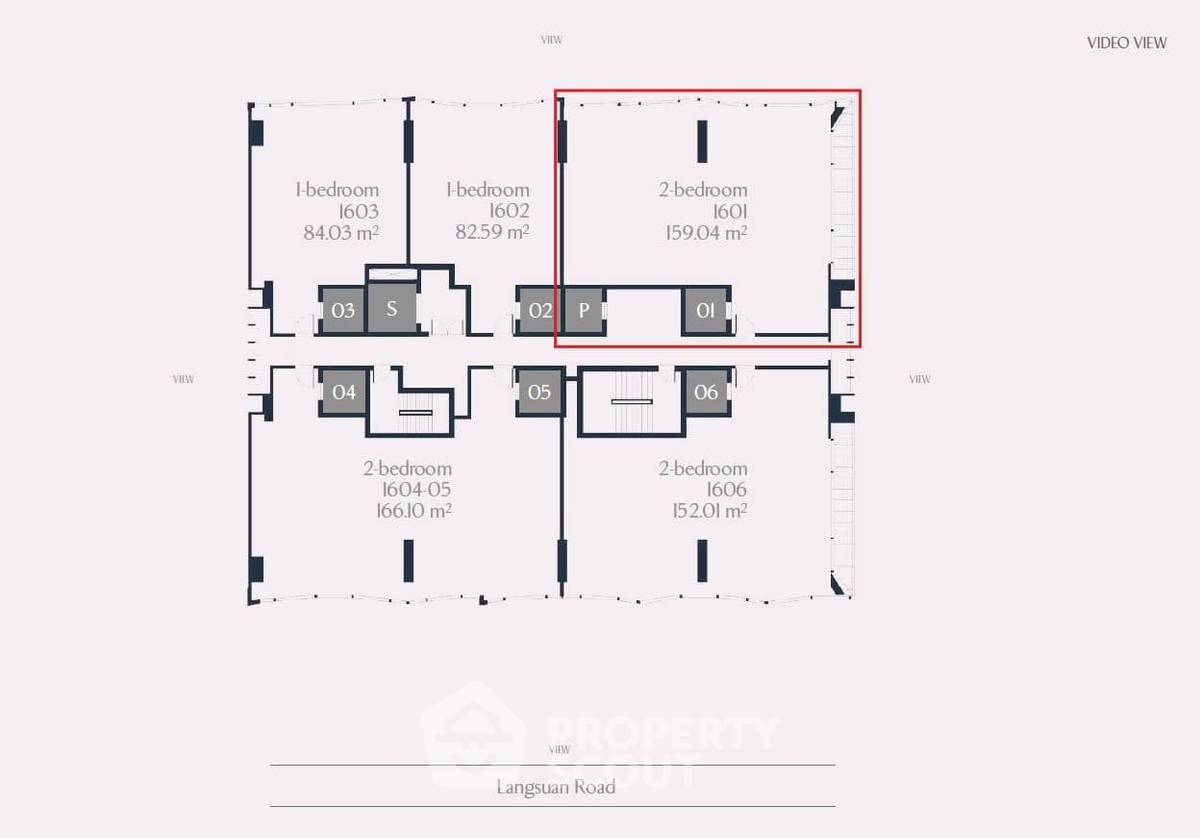 รูป คอนโด 2 ห้องนอน 161 ตร.ม. ชั้น 16 ที่ Scope Langsuan ใกล้ BTS ชิดลม 200 ม. (ID 2029886) - รูปที่ 3/15