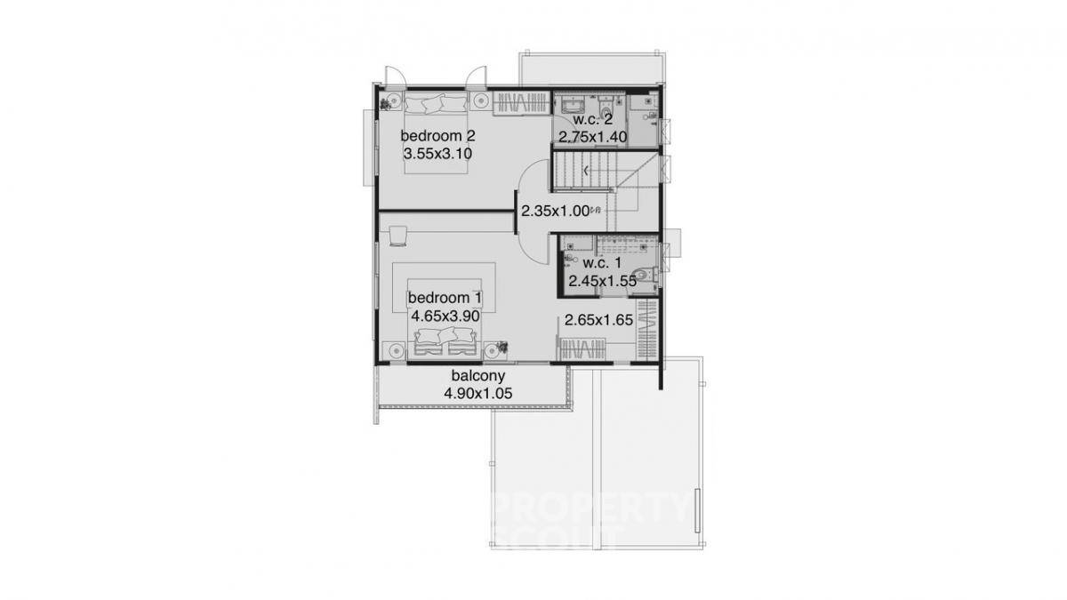 รูป บ้าน 3 ห้องนอน สำหรับขาย มันตานา ศรีนครินทร์-ร่มเกล้า แขวง/เขตมีนบุรี กรุงเทพฯ (ID 1947209) - รูปที่ 8/8