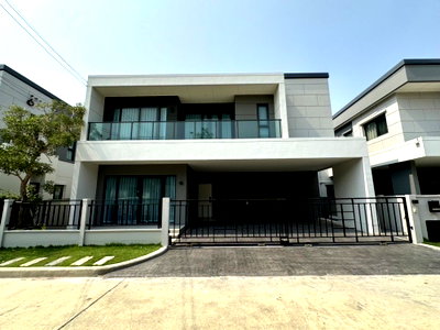 Houses for rent Samut Prakarn : 🏡#CT2407_190🏡𝗙𝗼𝗿 𝗥𝗲𝗻𝘁 1️⃣7️⃣0️⃣k.🔥 Large luxury house, ready to move in✨  🏡 Single house project, Centro Bangna
