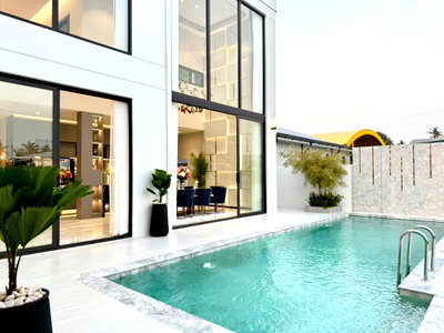 Houses for sale Frost Magical Ice of Siam : 🏡 Luxury Modern Pool Villa – Move-in Ready 5 Bedrooms | 7 Bathrooms | Private Pool | Fully Furnished