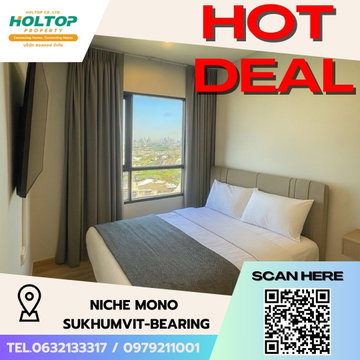 #S4383 ให้เช่า Niche Mono Sukhumvit-Bearing