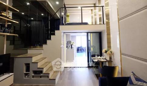 ขายคอนโด 1 ห้องนอน KnightsBridge Space Rama 9 ใกล้ MRT พระราม 9 (300 ม.) (ID 1379743)