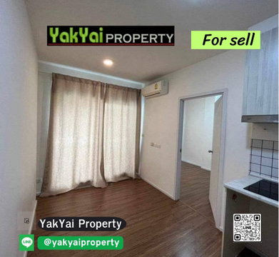 Condo for sale announcement  Condo Notting Hill Praeksa, ,swimming pool view, empty room 