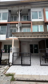 Townhome for sale, The Trust City Ngamwongwan, 170 sq m, 29 sq wa, beautiful, ready to move in, convenient transportation