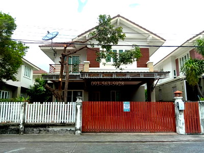 ขายบ้านเดี่ยว : ด่วน ลดเป็นล้าน!! ขายบ้านเดี่ยว หมู่บ้านภัทรา อ่อนนุช-วงแหวน สุขาภิบาล2