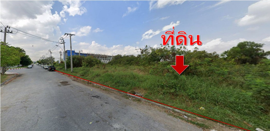 รูป ให้ เช่า ที่ดินนิคมลาดกระบัง ทำเลดี แปลงมุมสวย เหมาะสร้างโกดังเก็บของ  5-3-66 ไร่ - รูปที่ 2/5