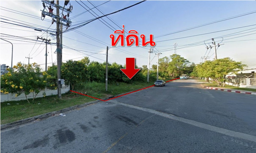 รูป ให้ เช่า ที่ดินนิคมลาดกระบัง ทำเลดี แปลงมุมสวย เหมาะสร้างโกดังเก็บของ  5-3-66 ไร่ - รูปที่ 1/5
