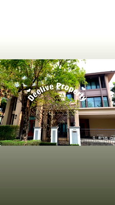 เช่าบ้านเดี่ยว ถนนรามอินทรา : DLH-0024 เช่าบ้าน แกรนด์ บางกอกบูเลอวาร์ด รัชดา - รามอินทรา 2  พร้อมเข้าอยู่ โทรด่วน 0638692663 LineID@655ebbvc