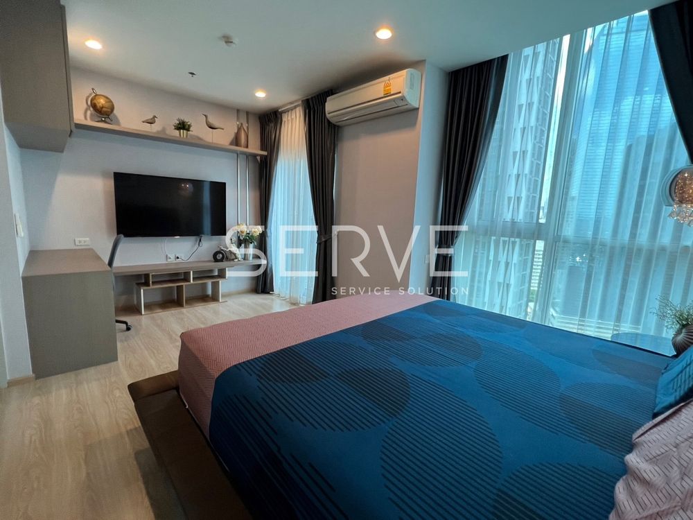 รูป Nice Room & Nice Location 2 Beds Corner Unit Next to MRT Thailand Cultural Centre 80 m. -Noble Revolve Ratchada 1 - รูปที่ 5/23