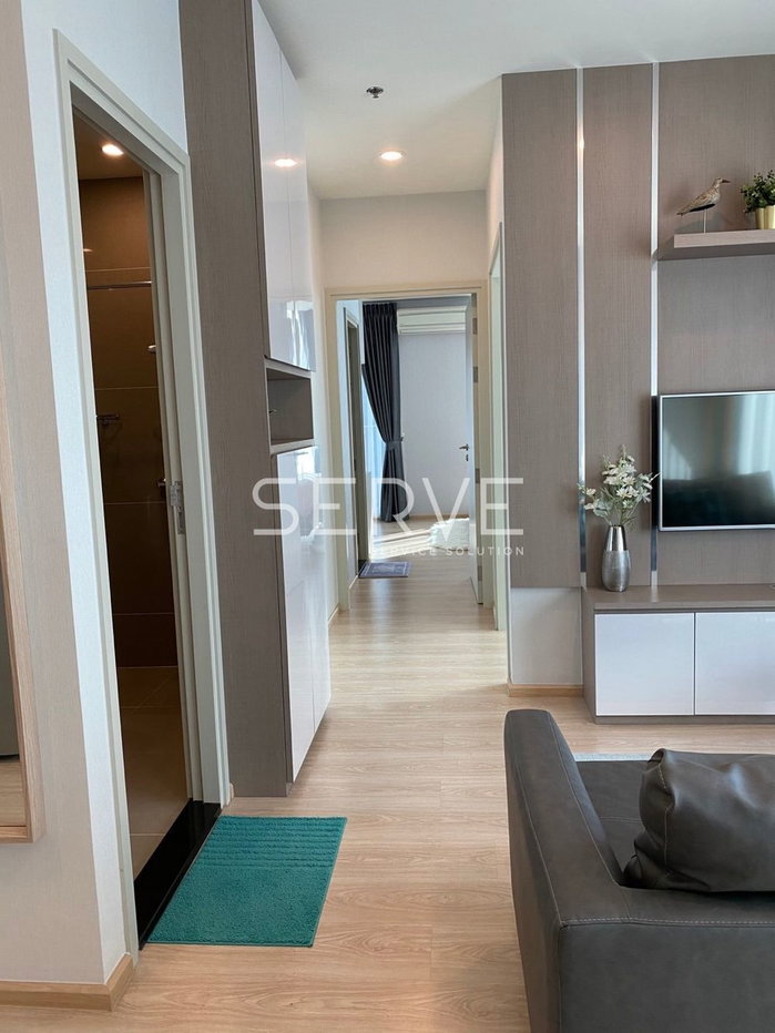 รูป Nice Room & Nice Location 2 Beds Corner Unit Next to MRT Thailand Cultural Centre 80 m. -Noble Revolve Ratchada 1 - รูปที่ 7/23