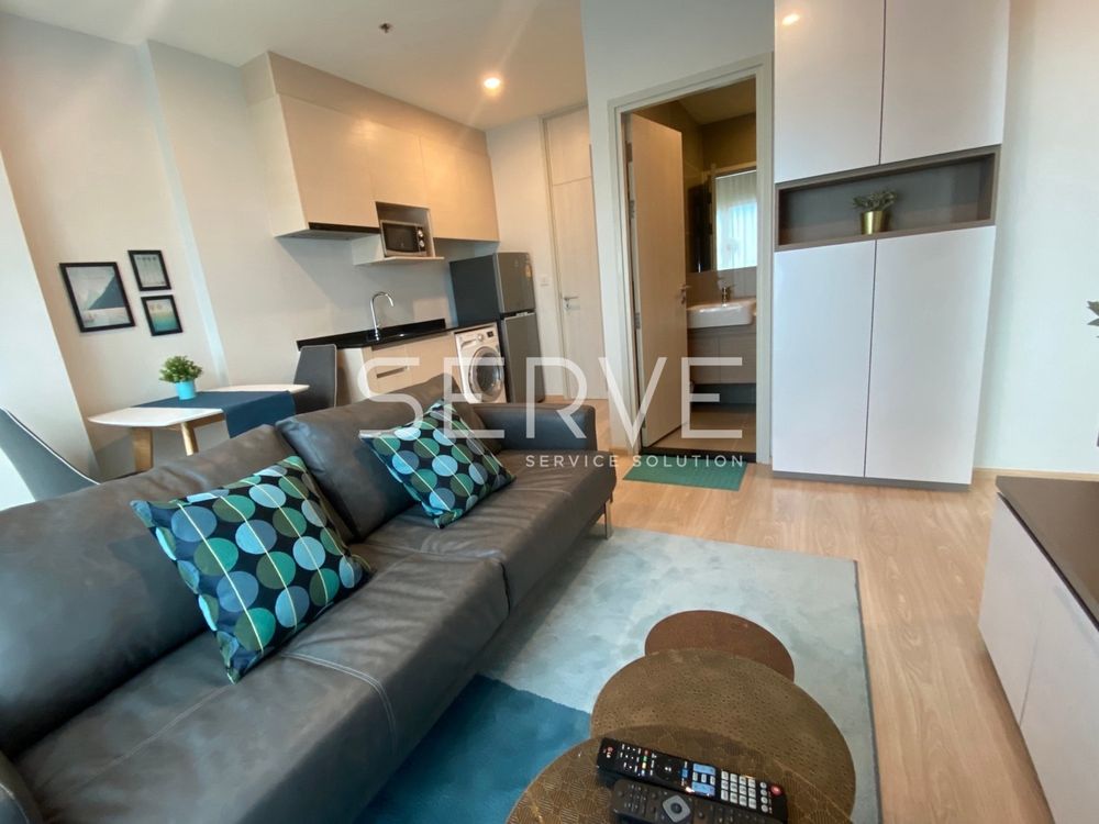 รูป Nice Room & Nice Location 2 Beds Corner Unit Next to MRT Thailand Cultural Centre 80 m. -Noble Revolve Ratchada 1 - รูปที่ 14/23