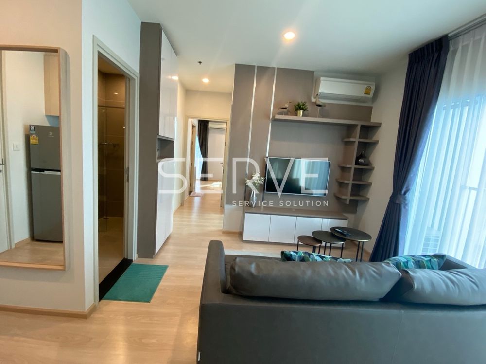 รูป Nice Room & Nice Location 2 Beds Corner Unit Next to MRT Thailand Cultural Centre 80 m. -Noble Revolve Ratchada 1 - รูปที่ 4/23