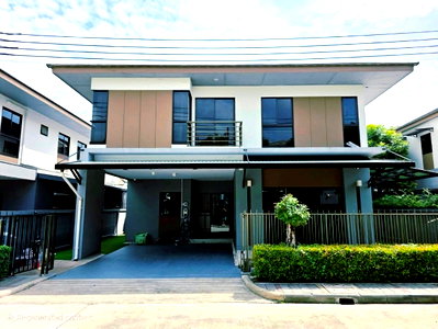 บ้านเดี่ยวให้เช่า : #A12469 ✅ 27/9/68  ให้เช่าบ้านเดี่ยว Baan Lumpini Suanluang Rama 9📲📢สอบถาม ld line @condoboy