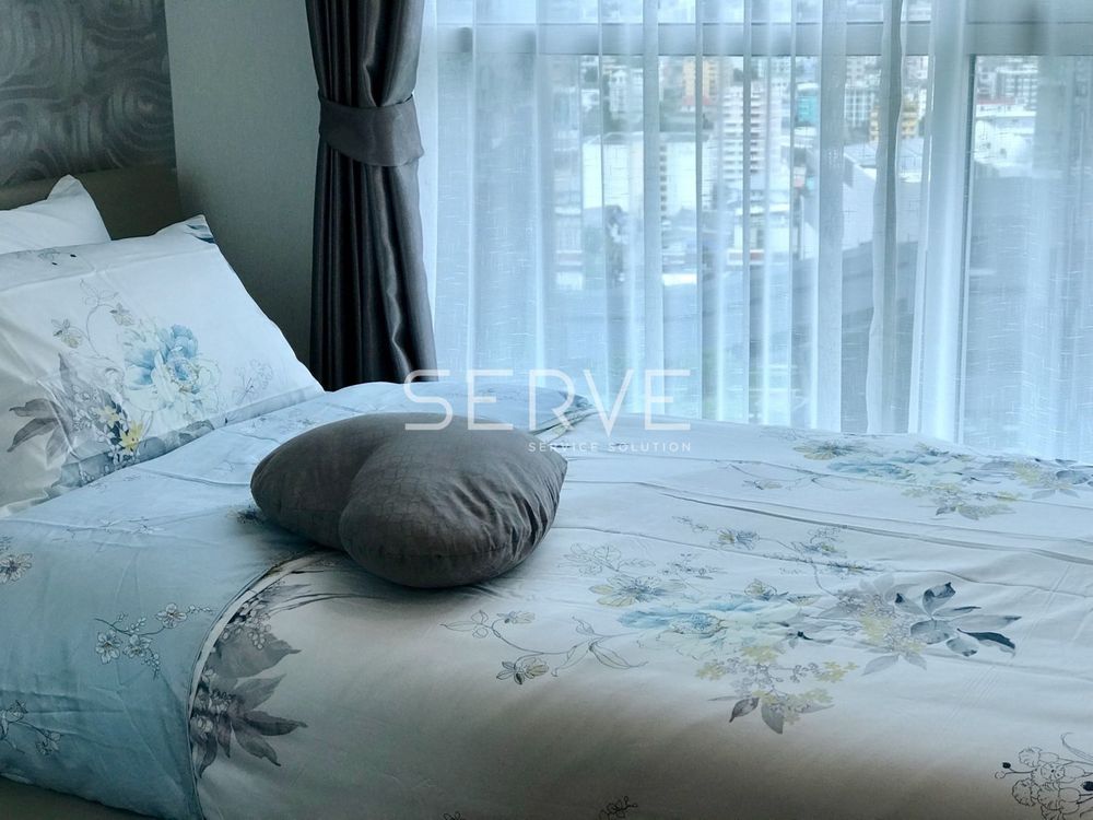 รูป Nice Room & Nice Location 2 Beds Corner Unit Next to MRT Thailand Cultural Centre 80 m. -Noble Revolve Ratchada 1 - รูปที่ 13/23