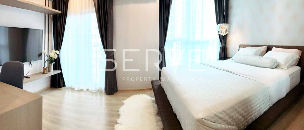 รูป Nice Room & Nice Location 2 Beds Corner Unit Next to MRT Thailand Cultural Centre 80 m. -Noble Revolve Ratchada 1 - รูปที่ 20/23