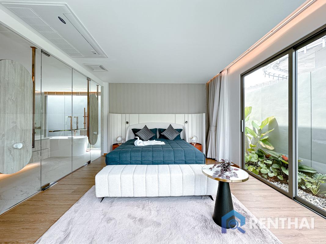 รูป บ้านพูลวิลล่าสไตล์รีสอร์ท ทำเลดีใกล้กับหาดลายันภูเก็ต - รูปที่ 5/25