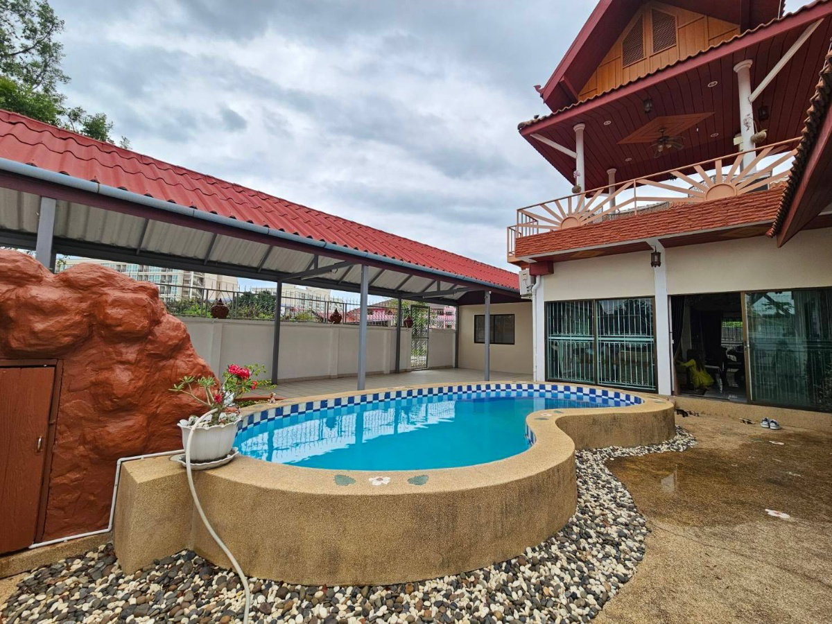 บ้านเดี่ยวพัทยาใต้ ขายพร้อมที่ดินขนาด 198ตร.ว ทำเลทอง ฝั่งทะเล ใกล้ Big C พัทยาใต้