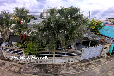 ที่ดิน รร.สายอักษร : ขายบ้านพร้อมที่ดิน 100 ตร.วา เพียง 260 ม. จากถนนเลียบด่วนเอกมัย-รามอินทรา ใกล้ถนนเกษตร-นวมินทร์ ใกล้ Central Eastville, CDC, The Crystal