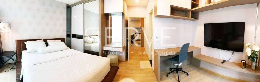 รูป Nice Room & Nice Location 2 Beds Corner Unit Next to MRT Thailand Cultural Centre 80 m. -Noble Revolve Ratchada 1 - รูปที่ 21/23