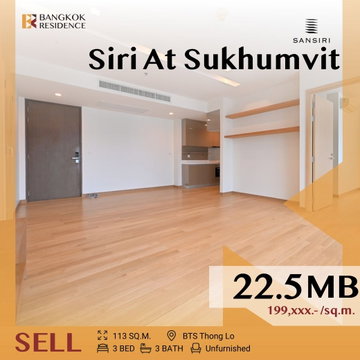 🩷Beautiful Unit! Great View ✨  Siri At Sukhumvit, near BTS Thong Lo