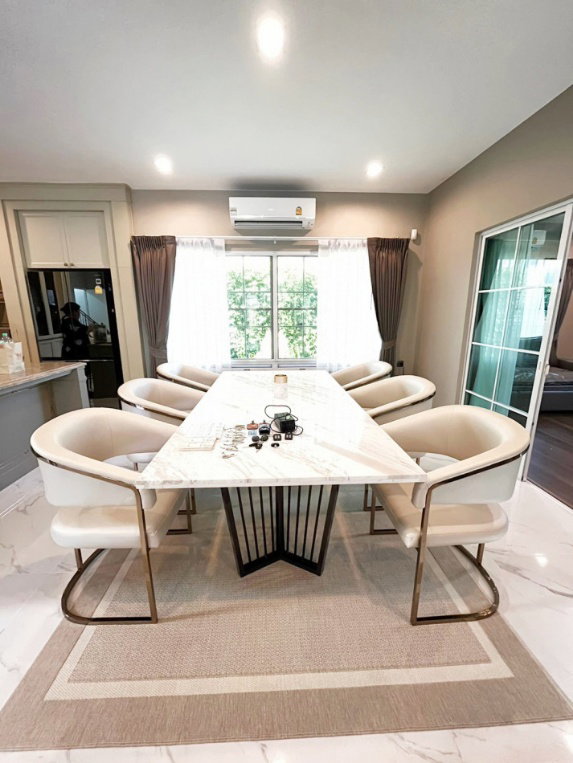 รูป ขาย บ้านเดี่ยว นันทวัน รามอินทรา-พหลโยธิน 50 4 นอน 4 น้ำ 108 ตร.วา หลังมุม สวยหรู เฟอร์นิเจอร์ครบ - รูปที่ 2/12