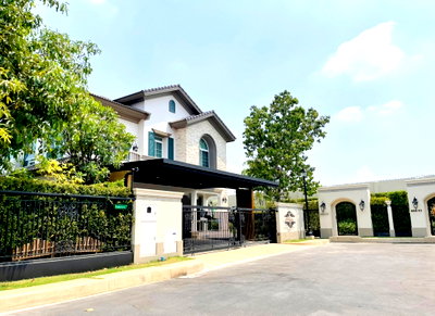 ขายบ้านเดี่ยว : ขาย บ้านเดี่ยว นันทวัน รามอินทรา-พหลโยธิน 50 4 นอน 4 น้ำ 108 ตร.วา หลังมุม สวยหรู เฟอร์นิเจอร์ครบ