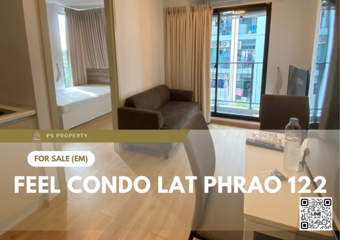 Urgent sale ðĨ Feel Condo Lat Phrao 122 ðĨ Near MRT Lat Phrao 101, fully furnished and equipped with appliances.