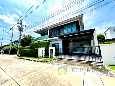 บ้านเดี่ยวให้เช่า : ให้เช่า บ้าน เศรษฐสิริ พัฒนาการ บ้านเดี่ยว แบบ 4 ห้องนอน 78 ตรว 260 ตรม หลังมุม มีห้องแม่บ้าน ใกล้ สุวรรณภูมิ อ่อนนุช ประเวศ ลาดกระบัง : SL25R-002