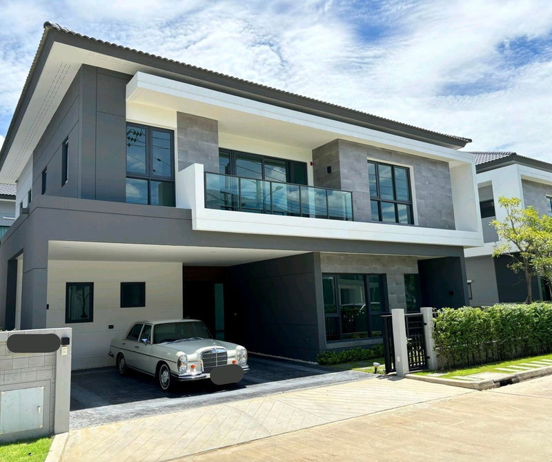 บ้านเดี่ยวให้เช่า : THE CITY Bangna (เดอะ ซิตี้ บางนา ) โครงการใหม่ พื้นที่ใช้สอย 313 ตร.ม ที่ดิน 70 ตร.ว