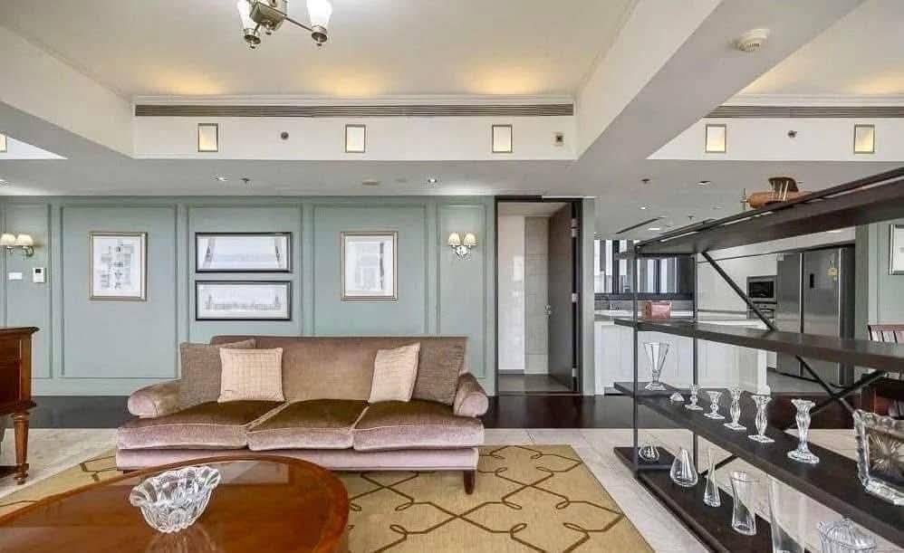 รูป ให้เช่า คอนโดหรู The Met Condominium ห้อง Duplex ตกแต่งสวย วิวแม่น้ำเจ้าพระยา 360 องศา- RW007010 - รูปที่ 5/23