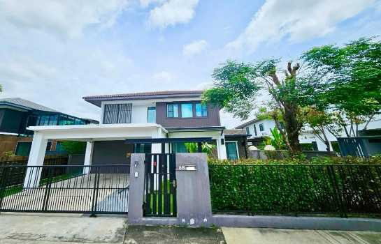 บ้านเดี่ยวให้เช่า : ให้ เช่า บ้านเดี่ยว มัณฑนา บางนา กม.7 - 70 ตร.ว. 280 ตรม. ใกล้เมกะบางนา