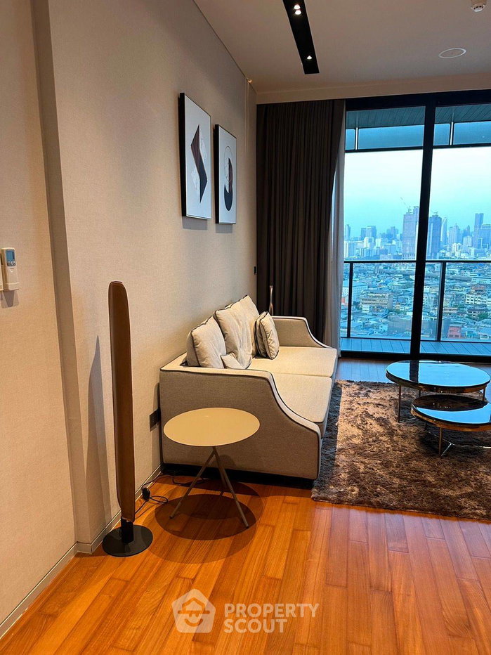 รูป คอนโด 1 ห้องนอน ชั้น 20 ขนาด 70 ตร.ม. ที่ Banyan Tree Residences Riverside ใกล้ MRT หัวลำโพง (ID 1870615) - รูปที่ 3/7