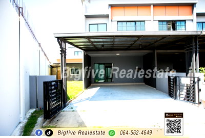 Townhouses for sale : A68-077 Twin house for sale, Siri Place Westgate, corner unit, 3 bedrooms, near Central Westgate✨