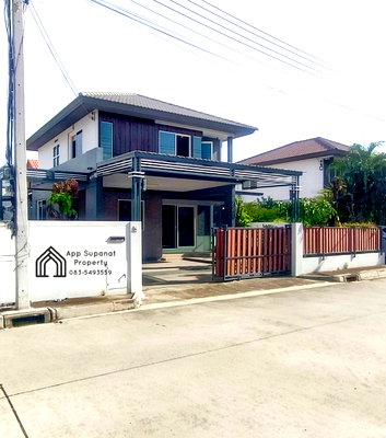 Houses for sale Rojana Industrial Park : Two-storey detached house for sale, Soi Wat Suthi, Ban Krot Subdistrict, Bang Pa-in District, Phra Nakhon Si Ayutthaya Province