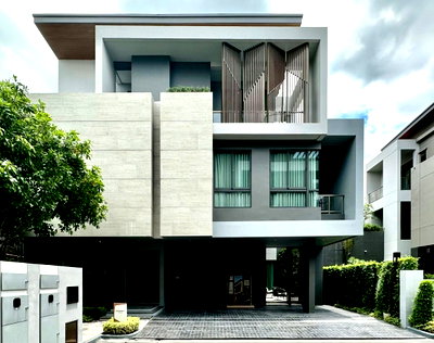 บ้านเดี่ยวให้เช่า : #A124208 ✅ 4/10/68  ให้เช่าบ้านเดี่ยว The Gentry Pattanakarn  📲📢สอบถาม ld line @condoboy