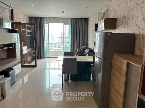 คอนโด 2 ห้องนอน ชั้นสูง 25 ใน Circle Condominium ใกล้ MRT เพชรบุรี (ID 1839667)